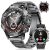 LIGE Reloj Inteligente Hombre, 1.45″ Amoled Smartwatch con Llamadas,IP68 Impermeable Reloj de Fitness con 24/7 Pulsómetro SpO2, Monitor Sueño, Podómetro,100+ Modos de Deportes,para iOS/Android